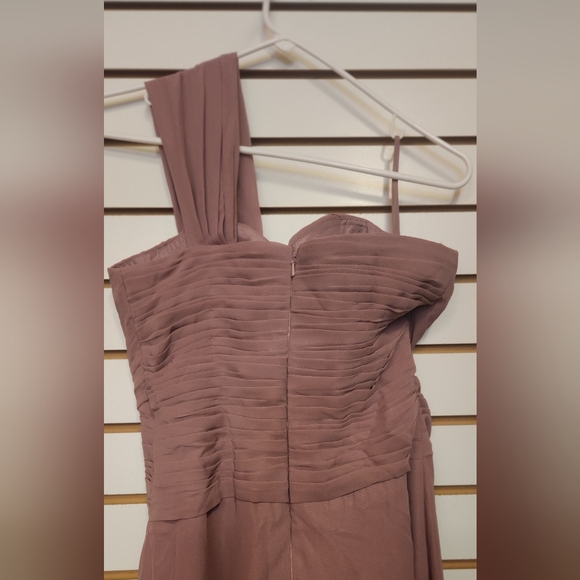 JUNIORS 3-5 unmarked Formal Dress MAUVE - Picture 4 of 6